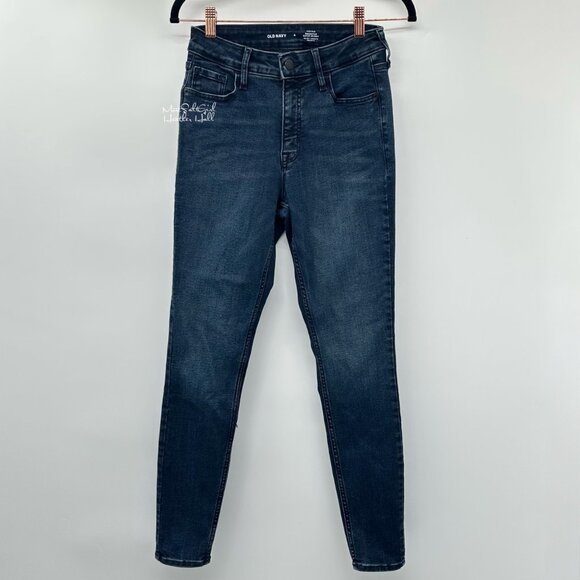 Old Navy High-Rise Rockstar Super Skinny Jeans Size 4 - Picture 1 of 6